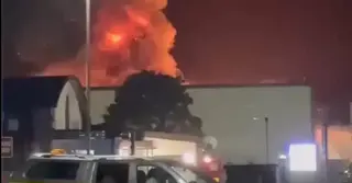 যুক্তরাজ্যের র‍্যাফ ফেয়ারফোর্ড এয়ারবেসে অগ্নিকাণ্ড